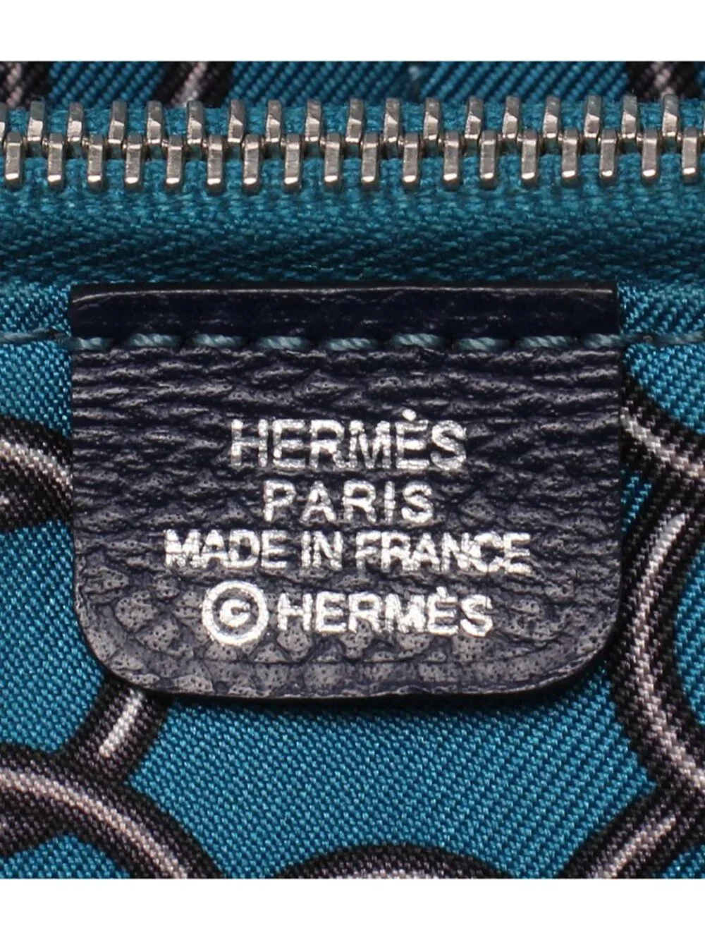 Hermes Zip Around Wallet Silver Azap Silk'in